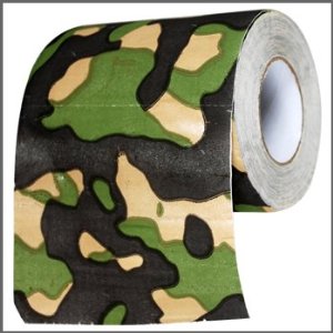 Hartie igienica de camuflaj