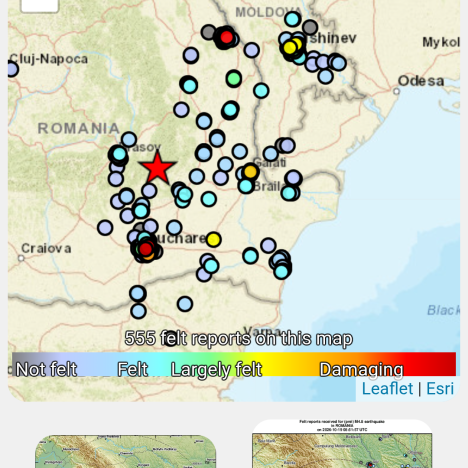 O aplicație care te notifică în avans când se produce un cutremur